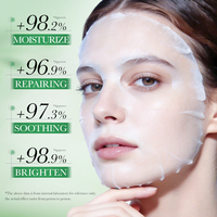 BIOAQUA Coffret de 6 masques visage variés hydratants, éclaircissants, apaisants et raffermissants pour tous types de peaux – Soin quotidien – Coffret cadeau