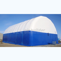 Dômes gonflables personnalisés pour expositions, tentes de construction, structures gonflables modulaires, imperméables, résistantes au vent, installation facile pour les événements