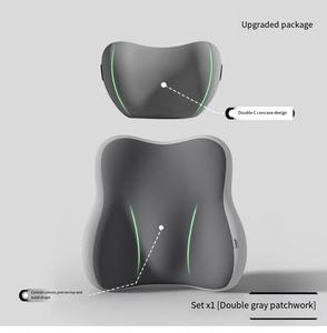 Reposacabezas del <span class=keywords><strong>asiento</strong></span> del automóvil, almohada de soporte para el cuello, soporte de cintura para el <span class=keywords><strong>respaldo</strong></span> del <span class=keywords><strong>asiento</strong></span> del <span class=keywords><strong>conductor</strong></span> - Product Image 5
