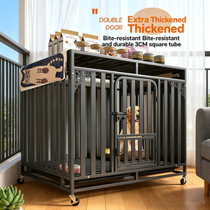 Jaula para Perros Grandes y Medianos con Inodoro, Casa para Mascotas con Valla Extra Gruesa para Perros como Golden Retriever, Samoyed y Labrador - Product Image 5