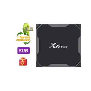 Factory X96 Max Smart Set Top Box Free Test Code Gift Amlogic S905X3 Quad Core Support 8K WIFI BT Android 9.0