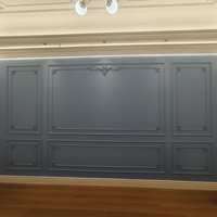 Moulures de panneaux unis en polyuréthane PU modernes OURUN OD-5092 pour usage extérieur (villas, ateliers, hôpitaux) - Durables, écologiques et faciles à poser
