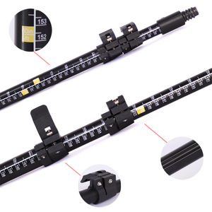 Strumento per strumenti sportivi per la misurazione dell'altezza dell'asta telescopica di estensione in alluminio - Product Image 4