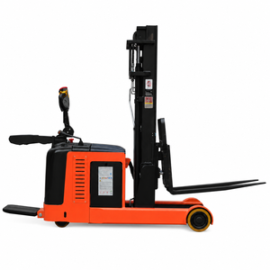 Montacargas Eléctrico Retráctil de 2000 kg, con Plataforma para Operador, Altura de Elevación de 3000 mm, Equipo de Manejo de Materiales para Almacenes con Pasillos Estrechos - Product Image 1