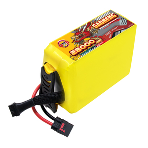 แบตเตอรี่ลิเธียมไอออนแบบกึ่งแข็ง GAONENG GNB 14S 51.8V 28000mAh 28AH 5C 10C QS8 สำหรับโดรน FPV ขนาดใหญ่ - Product Image 1