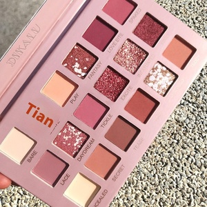 Paleta de Sombras de Ojos al por Mayor de 18 Colores Oro Rosa Desierto, Resistente al Agua y al Sudor, con Acabado Perlado, Mate y Brillante - Product Image 3