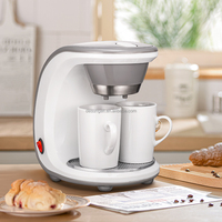 Cafetière goutte à goutte pour voiture 300ml 12V 24V Travel 2cups Coffee Maker