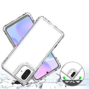 Caja de teléfono de acrílico transparente resistente TPU 3 en 1 para Samsung Galaxy A07 5G - Product Image 3