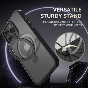 Couverture magnétique en gros avec support invisible aimant mince antichoc pour <span class=keywords><strong>iphone</strong></span> 14 pro max étui avec support 15 étui mobile - Product Image 4