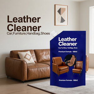 Impression personnalisée 3L 5L nettoyant pour cuir Doypack voiture shampooing lave-glace liquide sacs d'emballage pochette à bec de savon liquide - Product Image 3