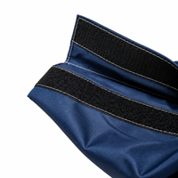 Chariot roll conteneur mobile haute résistance avec housse Oxford amovible pour blanchisserie et logistique OEM