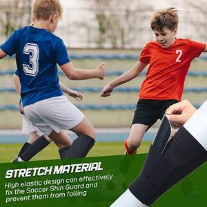 Est selling-Calcetines de fútbol para niños y adultos, manguitos de protección para piernas - Product Image 5