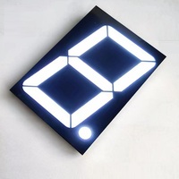 Offre d'usine : Affichage LED à 7 segments à chiffre unique de 4 pouces à haute luminosité, écran LED ROUGE de 4 pouces BS pour applications électriques