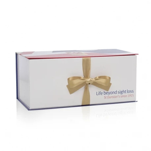 Boîte-cadeau magnétique de luxe doublée de satin emballage de cheveux en papier gobelet lunettes artisanat boîtes de poignée boîtes de perruque personnalisées avec logo réutilisables - Product Image 4