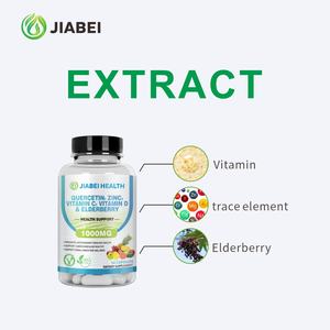 Capsule di quercetina personalizzate dalla fabbrica di Jiabei adulti integratori vitaminici supportano il benessere cardiovascolare e generale OEM/ODM - Product Image 2