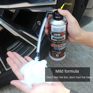 FIBSHIELD IRS8, Sellador de Líquido <span class=keywords><strong>Antipinchazos</strong></span> para Neumáticos, Tecnología de <span class=keywords><strong>Espuma</strong></span>, Herramienta Manual para Inflar Neumáticos, Color Blanco, Reparación de Neumáticos - Product Image 3