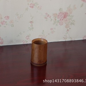 Natural Carbonized Bamboo Tube <b>Tea</b> <b>Set</b> Cylinder Red Color Coffee <b>Tea</b> Tools - Product Image 3