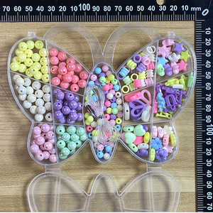 Handmade DIY đính cườm Vòng đeo tay cho cô gái cho Amazon qua biên giới phim hoạt hình cầu vồng Gấu <span class=keywords><strong>Unicorn</strong></span> với Kim Cương Đá giáo dục đồ chơi - Product Image 6