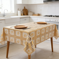 Nappes jetables de luxe en PVC imperméables et résistantes à l'huile, écologiques, avec impression de logo personnalisée pour restaurants et mariages (vente en gros)