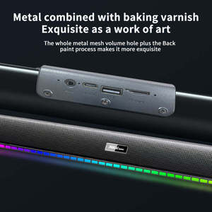Multimedia Blue Tooth <b>TV</b> Sound Bar Wireless Portable Surround Soundbar for <b>TV</b> <b>With</b> Speaker for <b>Tv</b> Home Theater - Product Image 6