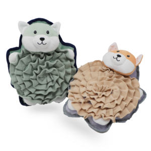 Morandi schema di colori per animali domestici giocattoli per la pulizia dei denti animali elefante uccello giocattoli per cani masticare gomma resistente e peluche giocattoli per cani - Product Image 1