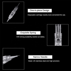 Cartouche stérile jetable avec <span class=keywords><strong>aiguille</strong></span> pour <span class=keywords><strong>tatouage</strong></span>, appareil numérique pour Micropigmentation des sourcils, Machine de maquillage Permanent, vente en gros, pièces - Product Image 4