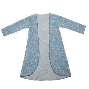 Abrigo de Moda para Niña, Chaqueta Tipo Cárdigan con Estampado de Estrellas, Ropa Infantil de Boutique - Product Image 5