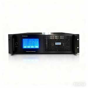 Ensemble <span class=keywords><strong>complet</strong></span> d'émetteur FM HP-2.5KW (2500W) avec antenne et câble, écouteurs et processeur audio - Rentable, économie d'énergie - Product Image 3