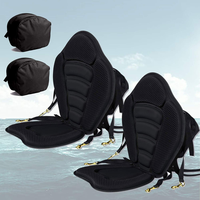 Coussin de siège confortable pour planche à pagaie Ridewave Premium, couleur personnalisée, portable, universel, en EVA gonflable, avec dossier amovible