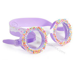 Gd बच्चे स्विमिंग गोगल रंग-कोहरे के साथ रंगीन 2400 तैरने वाले चश्मे, एंटी-फॉग पीसी सिलिकॉन हेड स्ट्रैप चाइल्ड आई सुरक्षा - Product Image 3