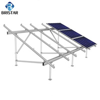 Système de montage solaire pour ferme photovoltaïque, structure de support de panneaux, support en acier galvanisé à chaud, haute résistance, solution personnalisée