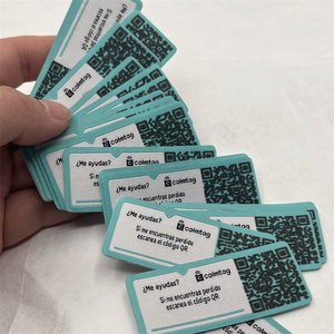 Etiqueta NFC termoadhesiva con logotipo personalizado en tela, etiqueta NFC prensada en caliente para ropa - Product Image 2