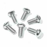 Boulon à tête ronde et col carré en acier inoxydable 201/304/316 pour machines agricoles et fixations de conteneurs