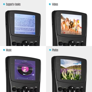 เครื่องเล่น MP4 สำหรับนักศึกษาแฟชั่น พร้อมปุ่มฉุกเฉิน ตอบสนองรวดเร็ว รองรับข้อความ วิดีโอ และฟิล์มกันรอย (เลือก SKU PF) - Product Image 3