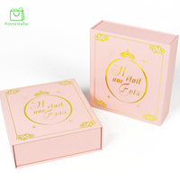 Boîtes cadeaux de luxe en forme de livre, personnalisées avec estampage à chaud doré et pelliculage brillant, boîtes surprises vides à compte à rebours DIY pour enfants, idéales pour les fêtes.