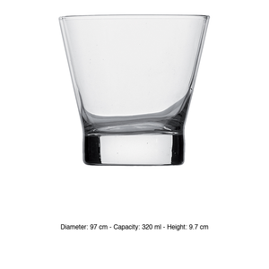 Vaso de Vidrio Arcoroc Shetland DOF 32 cl, Altura 9.7 cm, Diámetro 9.7 cm - Product Image 3
