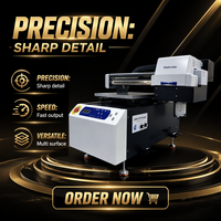 A2 produsen & pemasok DX7 pencetak kartu pencetak Uv dengan Laser dan XP600 kepala cetak untuk Id plastik PVC