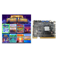 HET Jeu vidéo d'arcade populaire Ultimate Fire Link 8 en 1, carte de jeu PCB compatible avec écran vertical