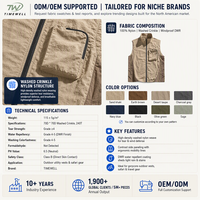 Gilet de randonnée unisexe, imperméable, séchage rapide, multi-poches, veste sans manches, veste de plein air, fournisseurs en gros d'usine