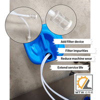 Machine de remplissage et de scellage automatique de tubes en plastique pour liquides de test de réactifs de laboratoire MTW