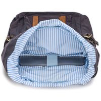 Sac à dos vintage en toile pour étudiants, sac d'école rétro avec fermeture éclair, 20-36L, grande capacité, style britannique classique, pour ordinateur portable