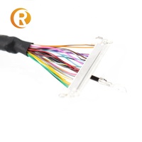 30 Pin 40 Pin Or Customized Led Lcd Screen Wiring Harness Lvds Cable