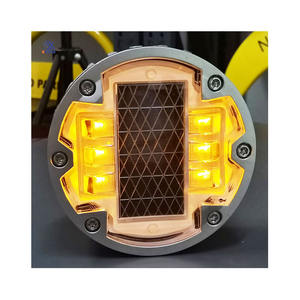 DPWH Aprobado 6 LED Solar Cat Eye <span class=keywords><strong>Road</strong></span> Marker <span class=keywords><strong>Road</strong></span> fábrica precio bajo reflectores de luz de carretera alimentados por energía solar - Product Image 1