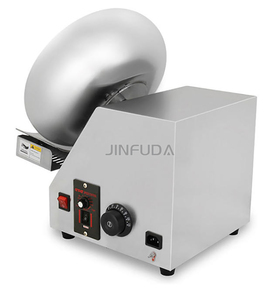 Machine à enrober électrique automatique 40 cm pour chocolat, cacahuètes, bonbons, <span class=keywords><strong>pop</strong></span>-<span class=keywords><strong>corn</strong></span>, sucre, alimentée par énergie solaire/prise murale - Product Image 3