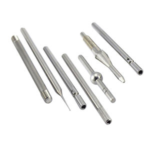 Arbre de lance en acier à ressort usiné CNC de haute précision en alliage de titane de qualité 5 CNC pièces en titane tournées pour la chasse sous-marine - Product Image 1