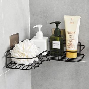 <span class=keywords><strong>Étagère</strong></span> de salle de bain douche <span class=keywords><strong>support</strong></span> mural shampooing <span class=keywords><strong>support</strong></span> de rangement avec aspiration sans perçage cuisine stockage accessoires de salle de bain - Product Image 4