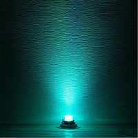 Lampu Sorot LED Remote RGB Pengubah Warna 5W Plastik Isi Ulang Lampu LED Meja Pilar Lantai untuk Ruang Tamu