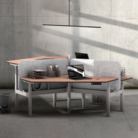 Bureau debout électrique commercial moderne |   Certifié BIFMA |   Conception modulaire extensible |   Garantie moteur de 5 ans |   OEM/ODM