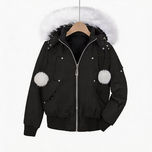 <span class=keywords><strong>Giacca</strong></span> Invernale da <span class=keywords><strong>Donna</strong></span> Personalizzabile con Cappuccio, Trapuntata e Antivento in <span class=keywords><strong>Tweed</strong></span>, Logo Personalizzato, Asciugatura Rapida, Guscio in Nylon e Fodera in Cotone - Product Image 1