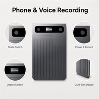 Nouveau style 2026 : Stylo enregistreur vocal numérique intelligent Hi-Fi IA avec connecteur USB, en alliage d'aluminium, MP3, enregistrement longue durée